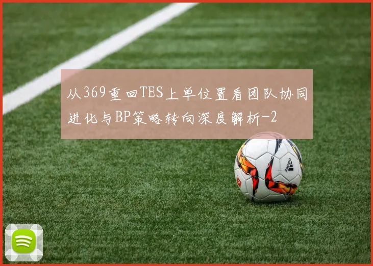 从369重回TES上单位置看团队协同进化与BP策略转向深度解析